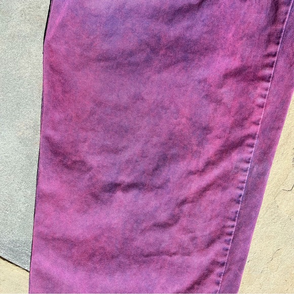Y2K Reworked Custom Dyed Relaxed Fit Pleated Pants - Picture 8 of 9